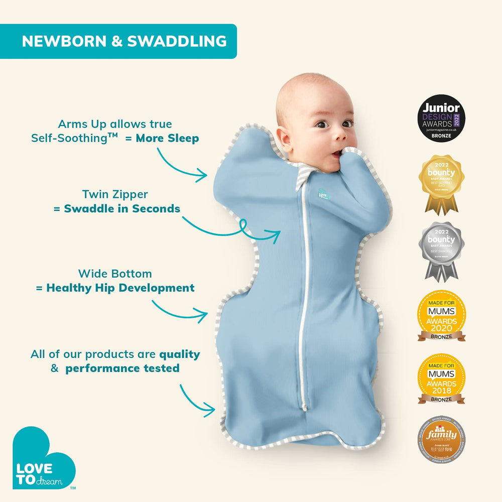 Love to Dream 61–68°F friendly design for cool room temperatures