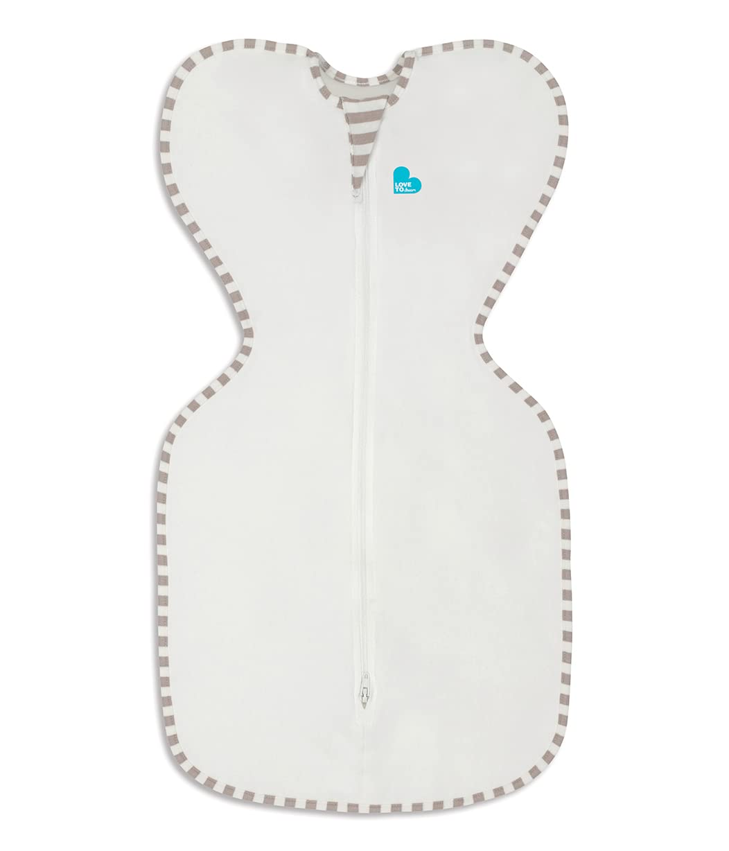Love to Dream Swaddle UP arm-up design shows natural arms-up self-soothing potential.