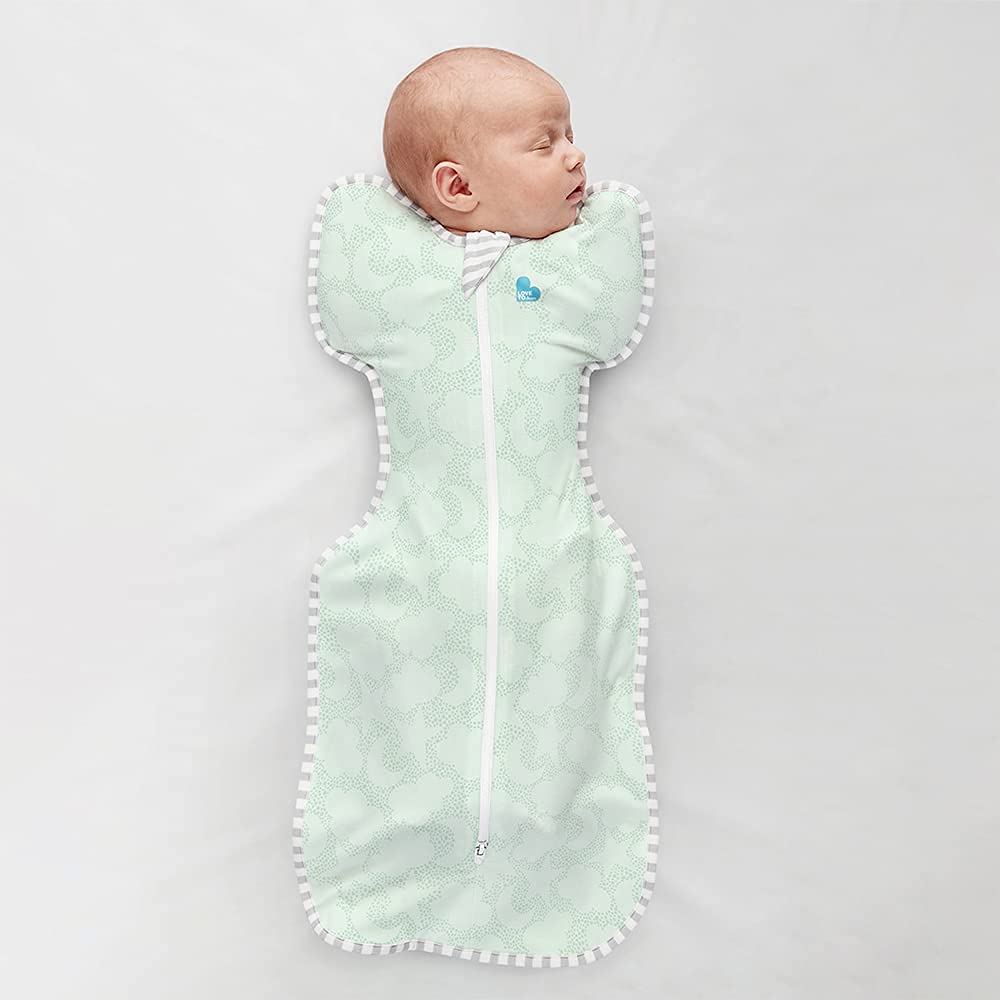 Love to Dream Arms-Up design helps self-soothing without loose fabric.