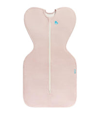 Love to Dream Swaddle Up Blush two-way zipper enables quick diaper changes at night.