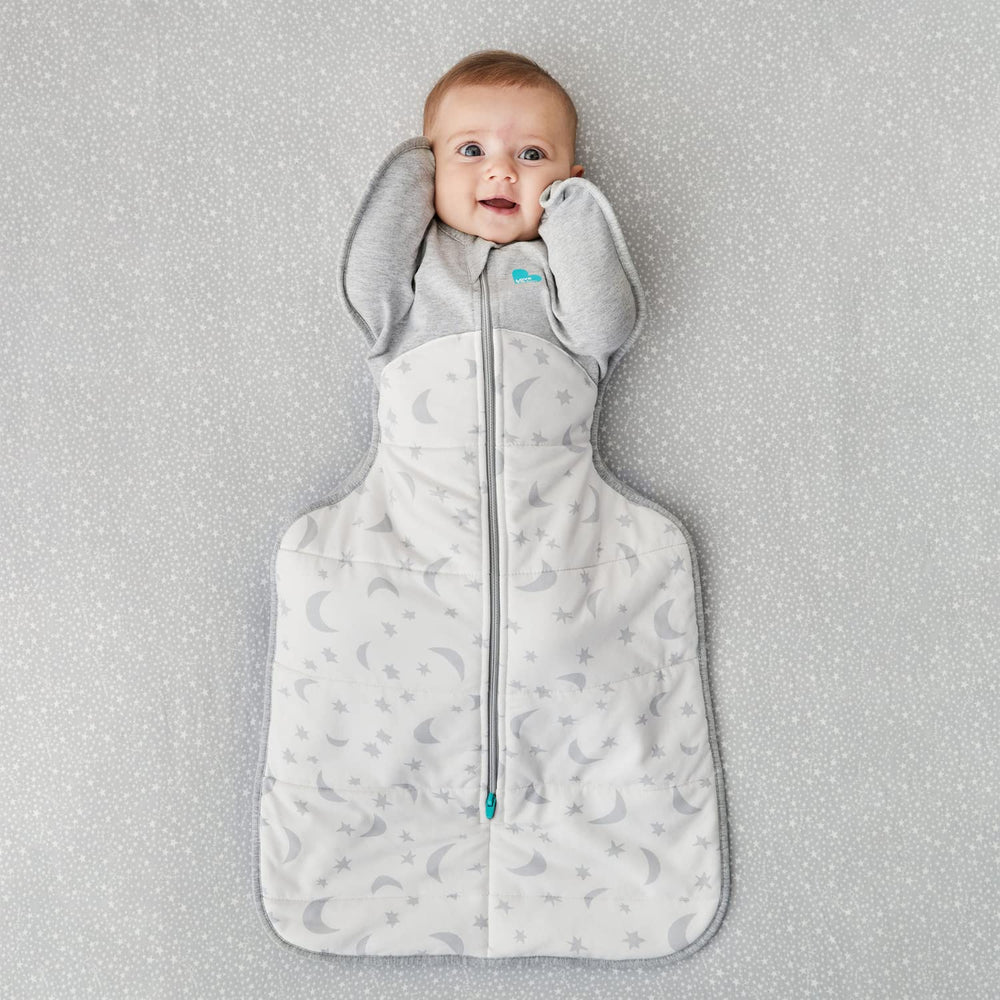 Love to Dream Swaddle UP Extra Warm snug shoulder fit supports comfortable sleep.