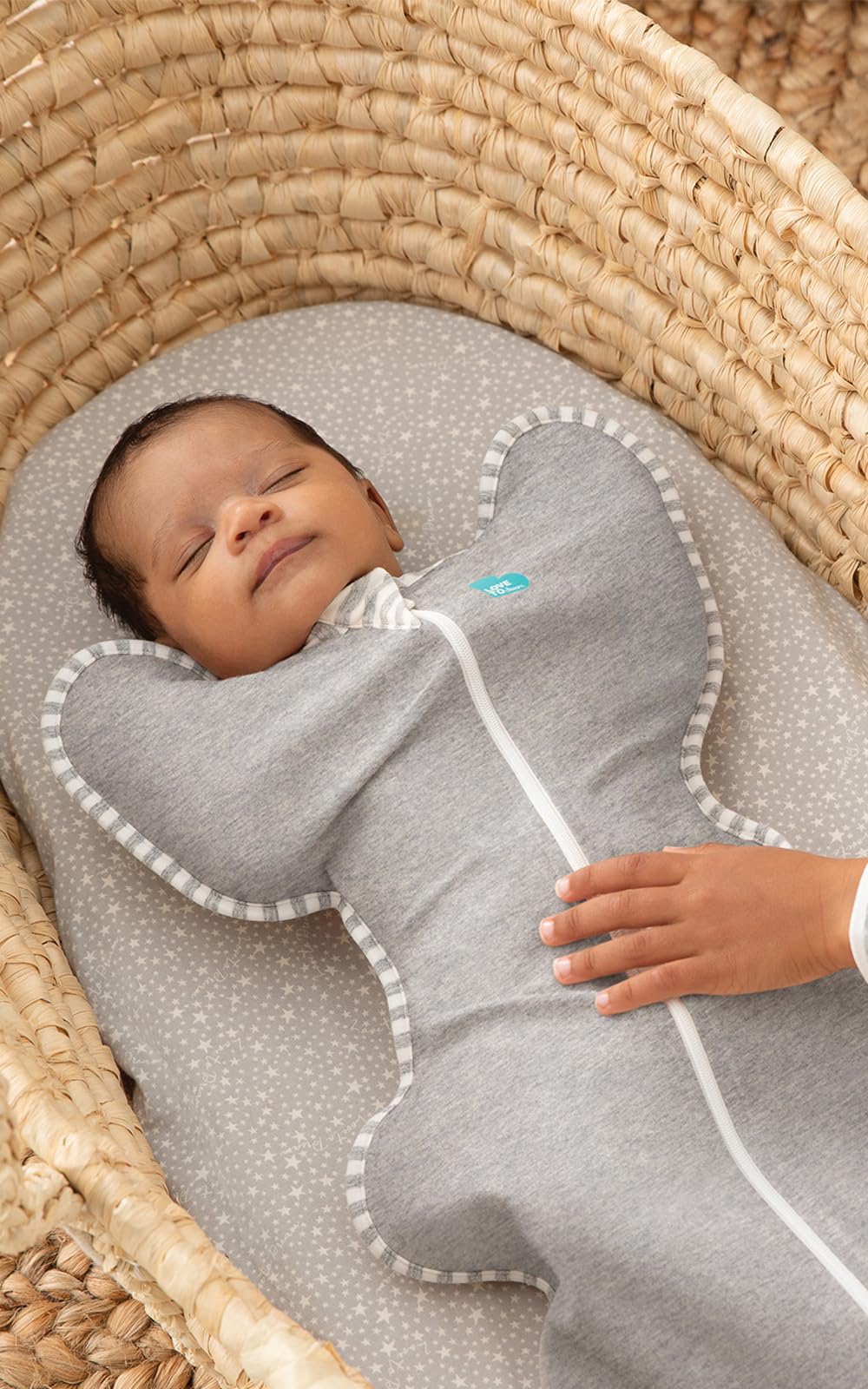 Love to Dream Swaddle Up machine washable design ensures easy care.