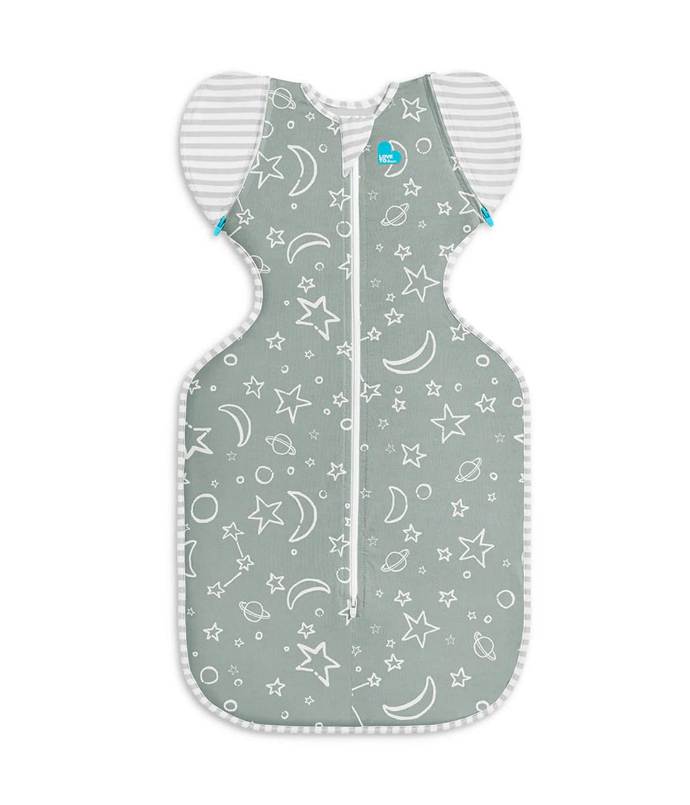 Love to Dream Swaddle Up Transition Bag front view shows roomy fit for growing babies