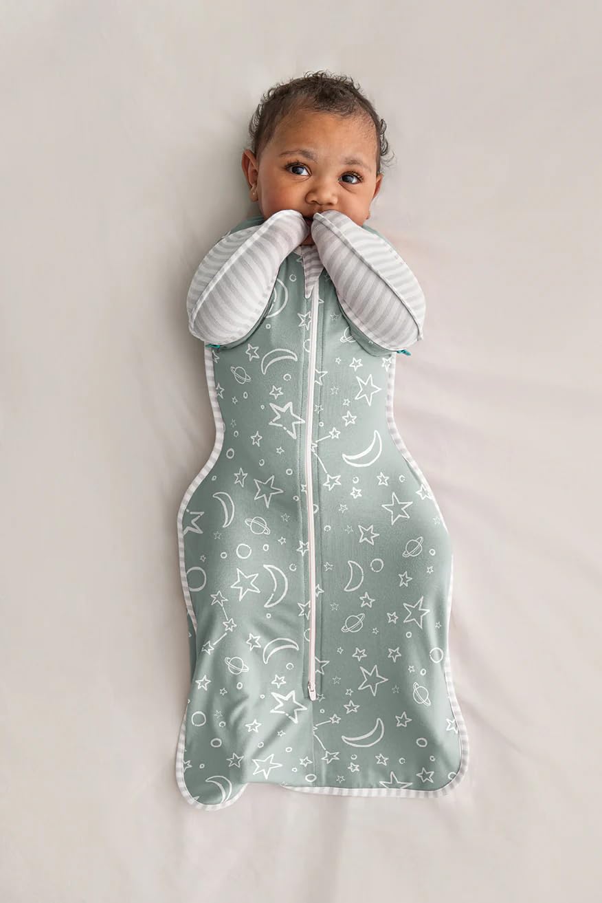 Love to Dream Swaddle Up Transition Bag hip room supports safe leg movement