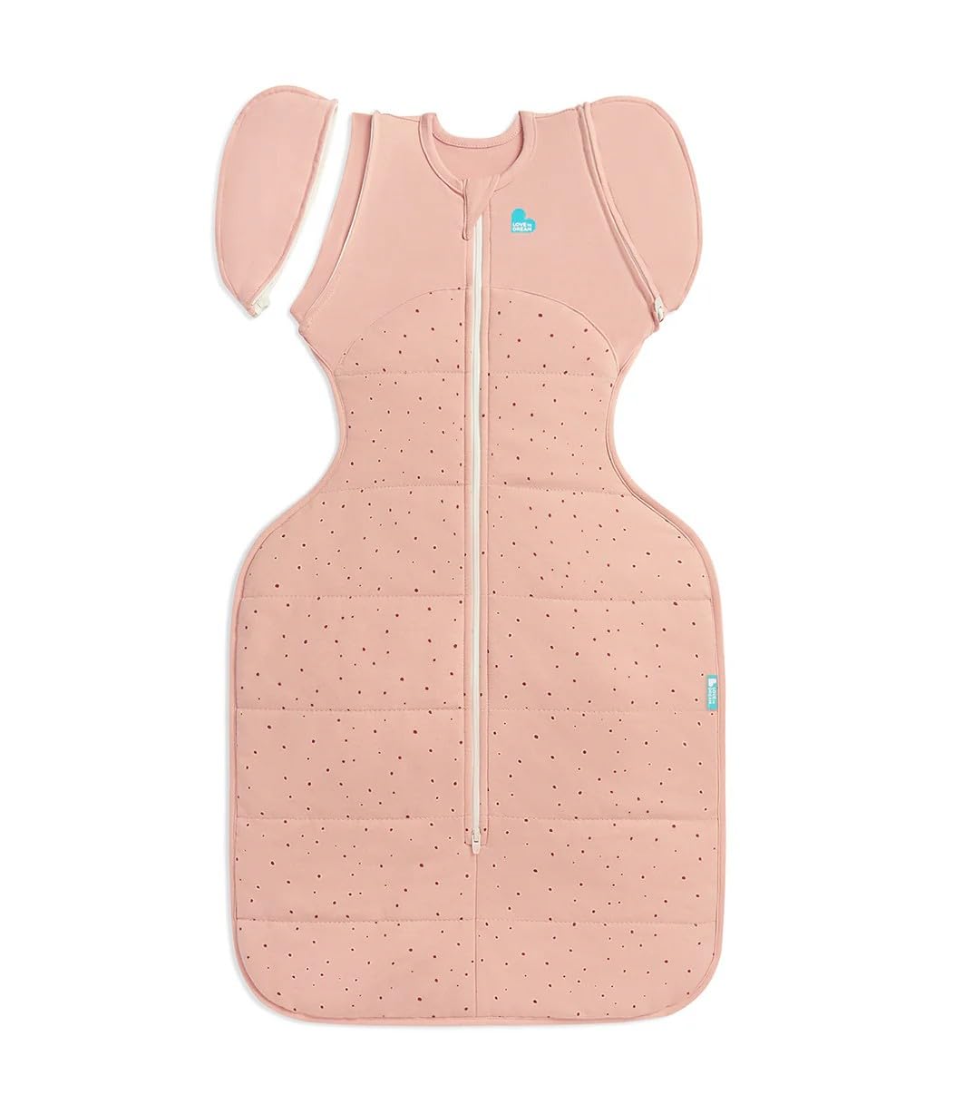 Love to Dream Swaddle Up Transition Bag front view shows cozy snug fit for safe sleep.