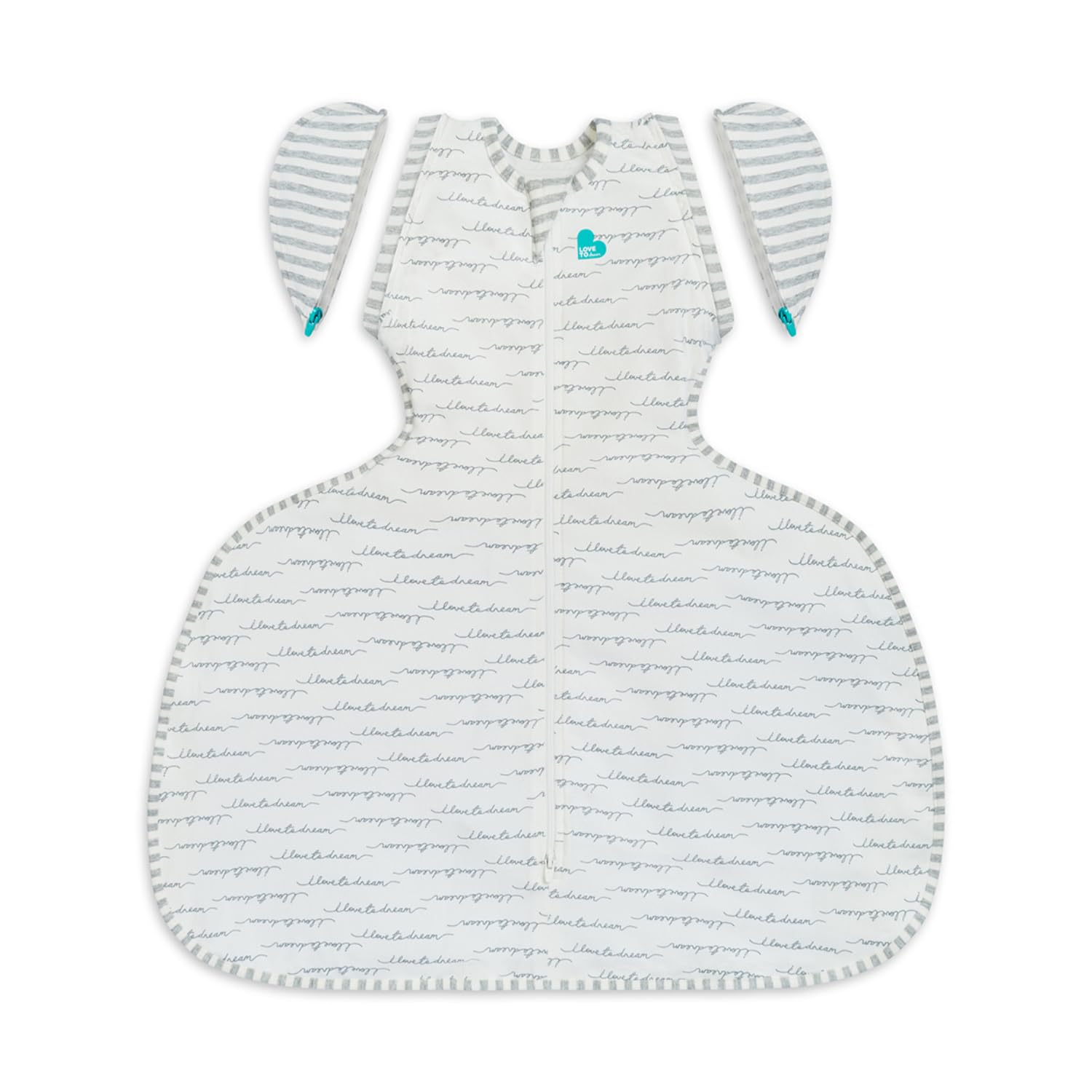 Love to Dream Swaddle Up Transition Bag pink silly goose exterior supports smooth arm transition