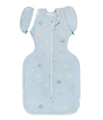 Love to Dream Swaddle Up Transition Bag with zip-off wings supports gradual arms-free sleep