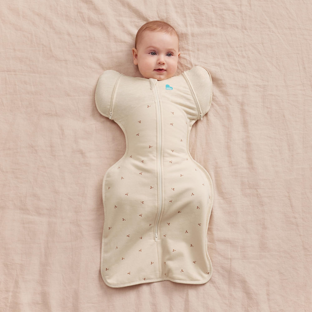 Love to Dream Transition Bag wings extended supports gradual arms-free sleep.
