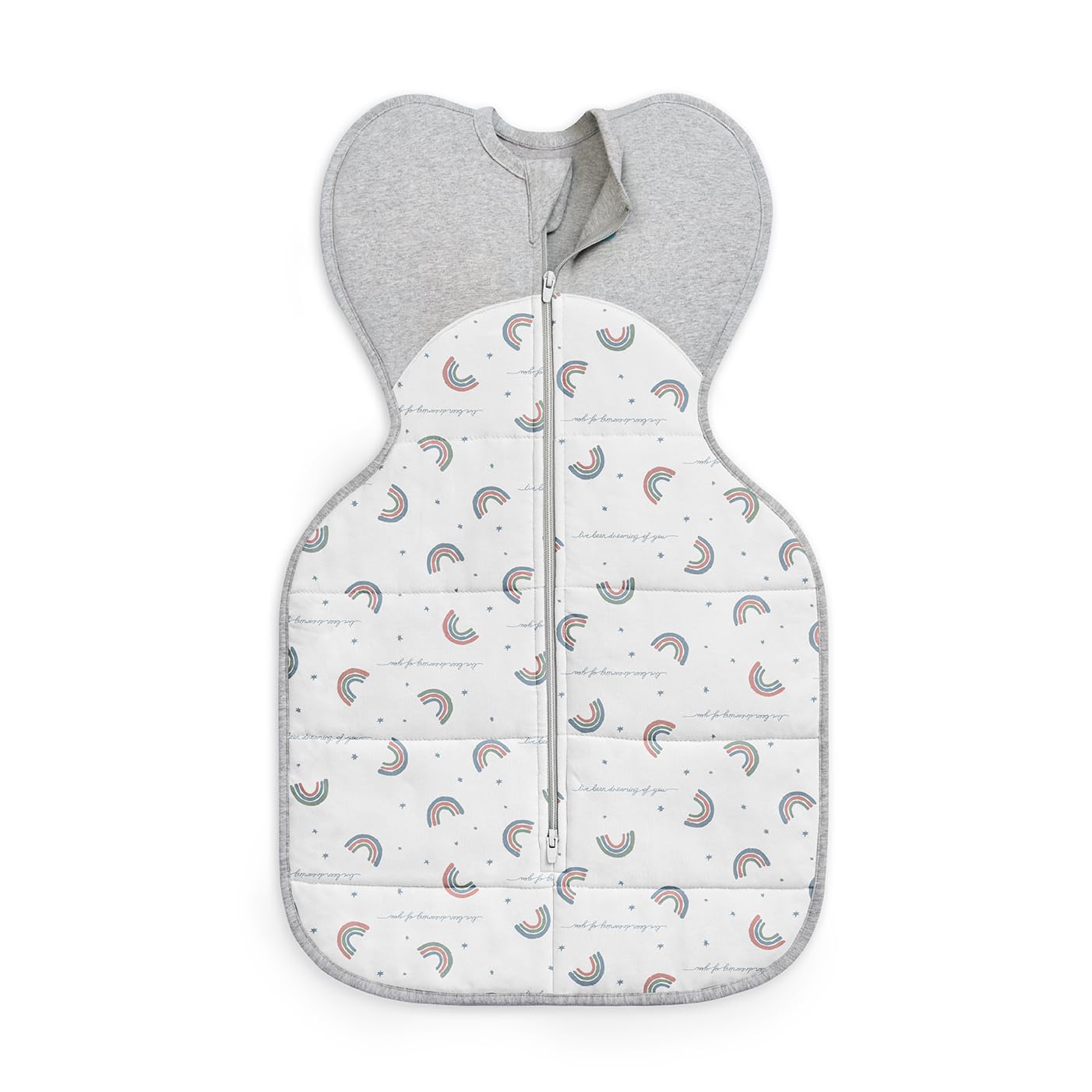 Love To Dream Warm Swaddle Up 2.5 TOG sleep sack front view for cozy, secure sleep