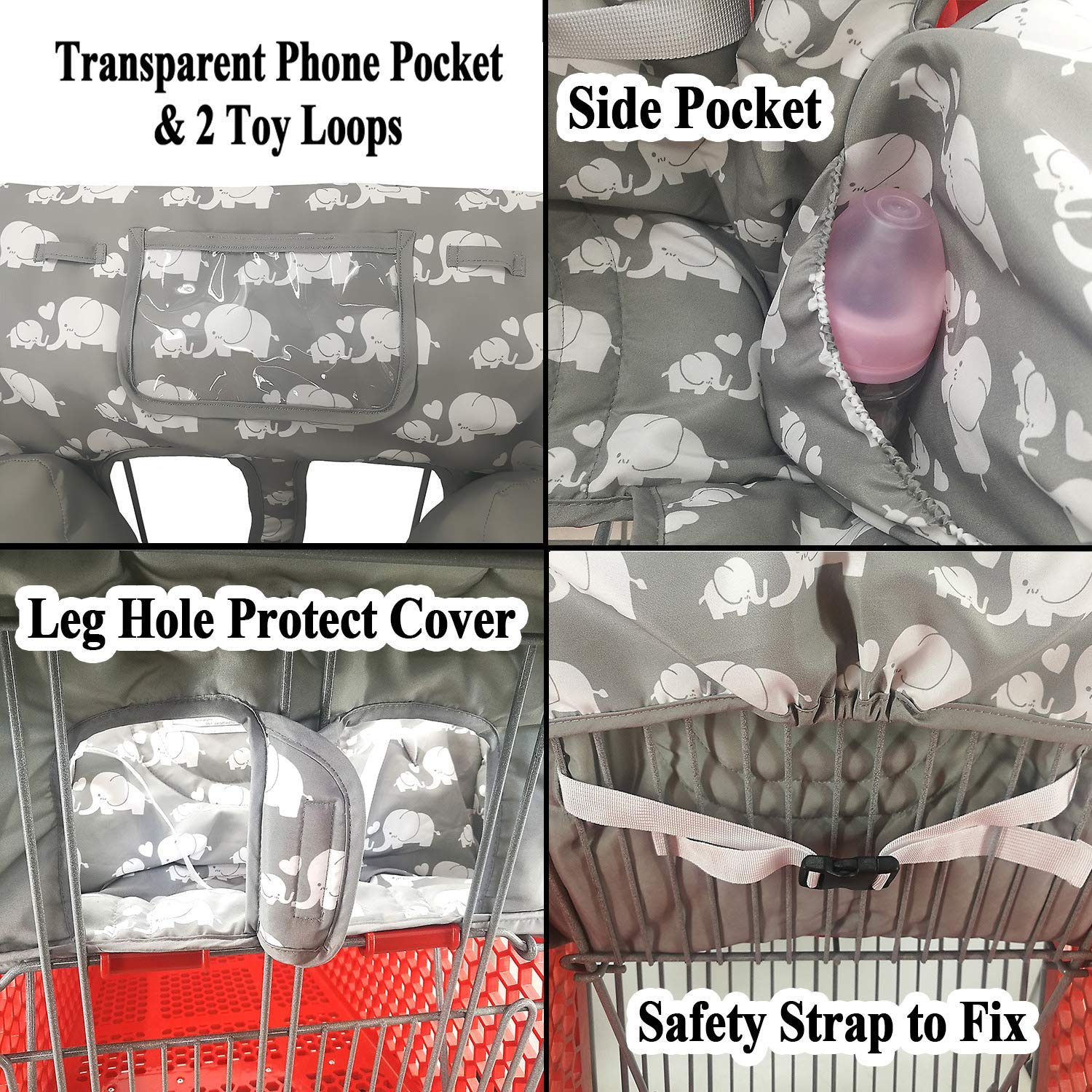 Loveandgo machine washable cotton padding emphasizes easy care