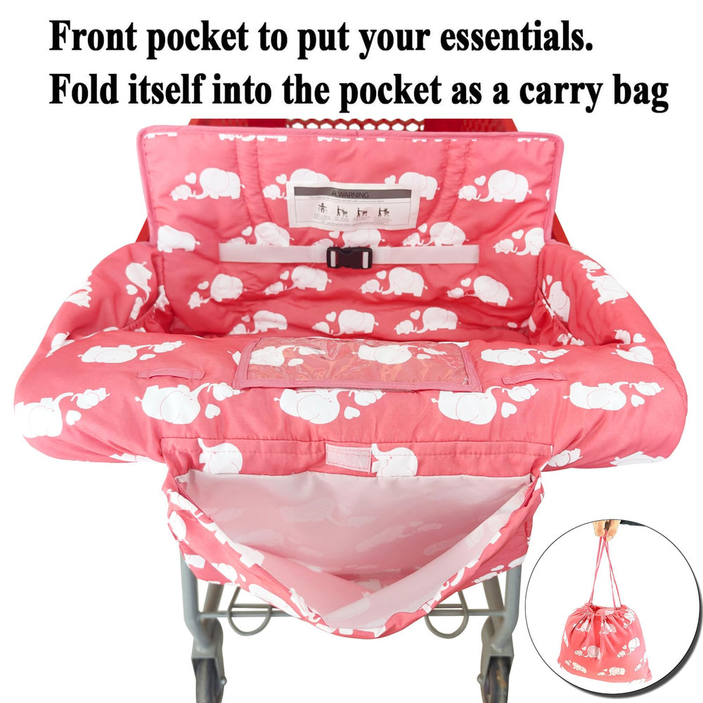 Love&go pink elephant leg-hole guard protects little legs from scrapes.