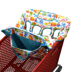 Love&go Twin Double Cart Cover with carrying case keeps twins comfortable on carts.