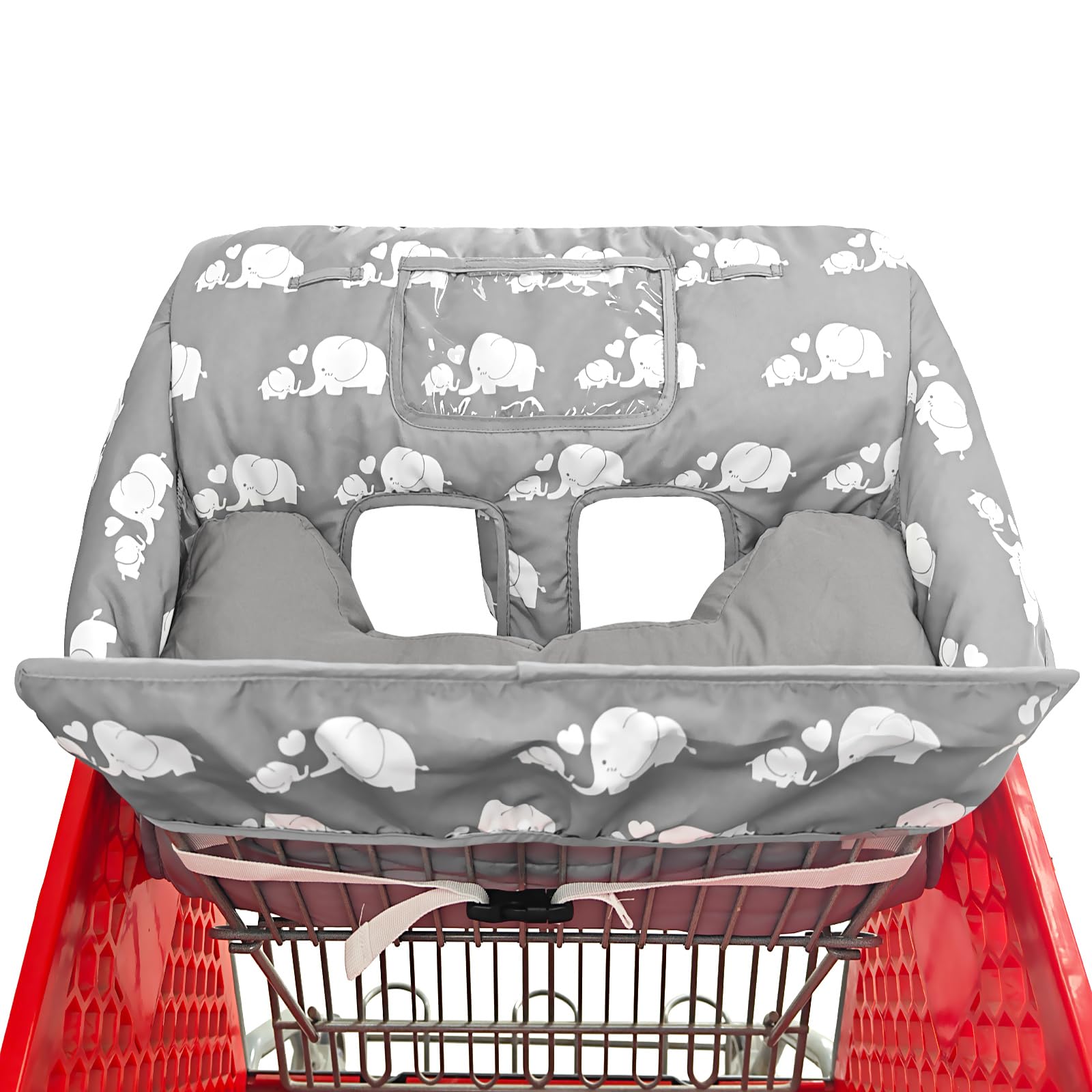 Loveandgo universal fit cart highchair showing versatile use for families