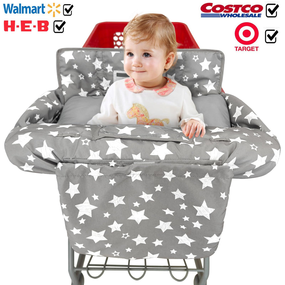 Love&go universal-fit high chair and shopping cart cover fits most models