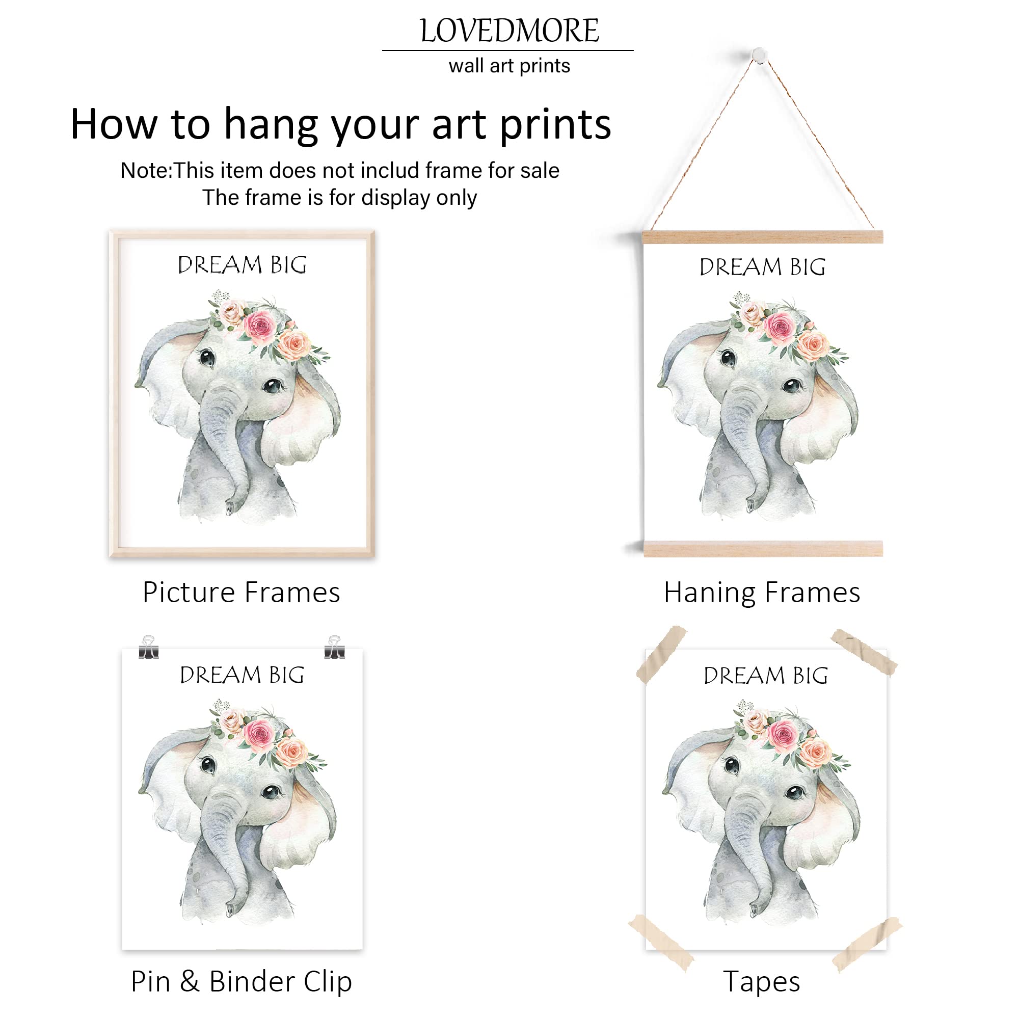 LOVEDMORE Monkey poster sparks curiosity in the nursery space