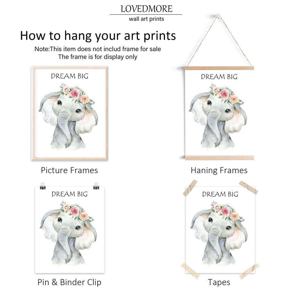 LOVEDMORE Monkey poster sparks curiosity in the nursery space