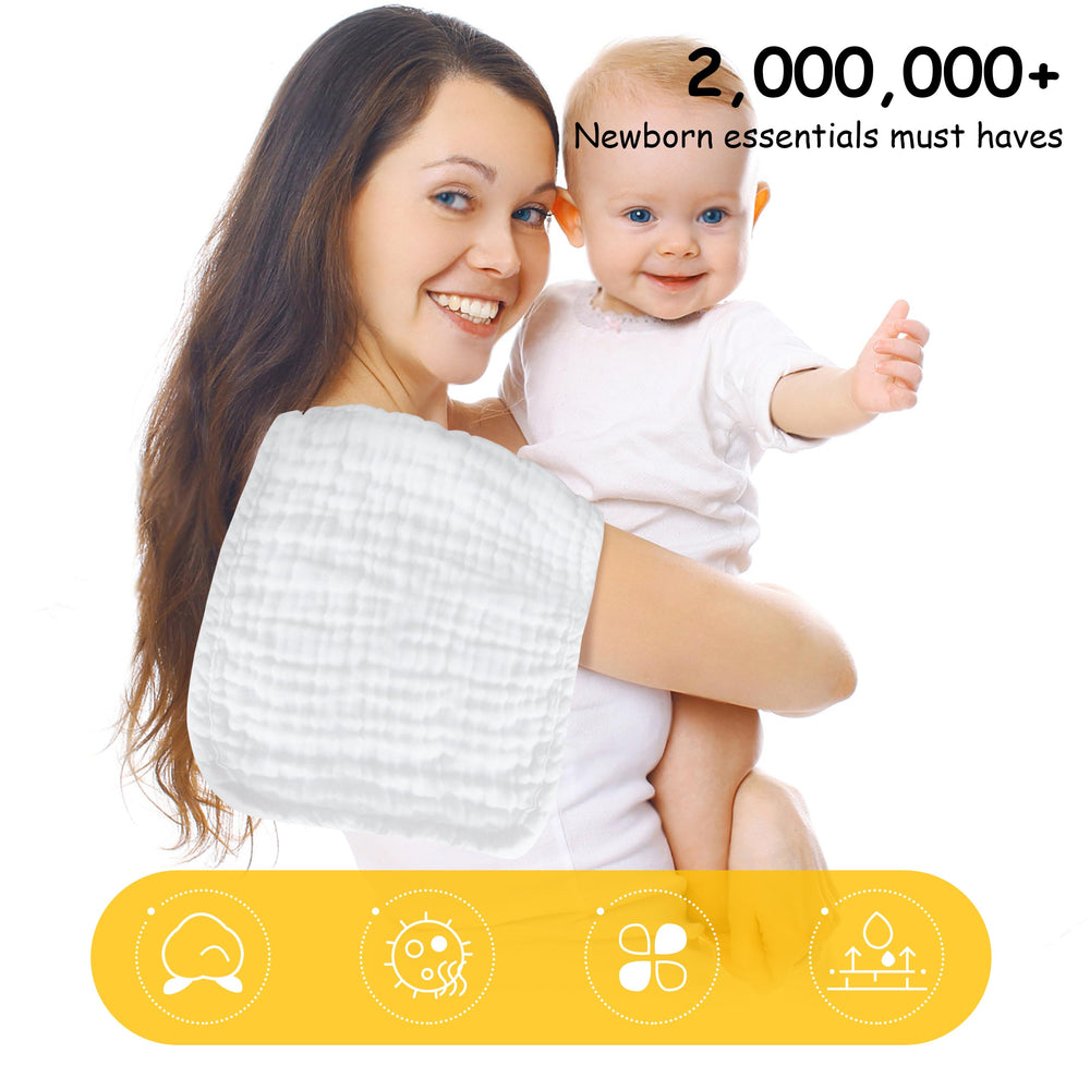 Lovely Care pre-washed muslin fabric reduces shrinkage for reliable fit.