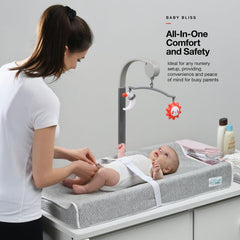 Lovely Kiddos changing pad safety straps ensure secure diaper changes