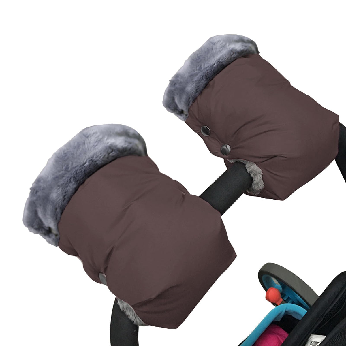 LovelyPaws baby stroller gloves offer winter warmth for little hands.