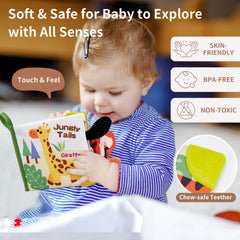 Love&Mini textured tails invite grasping and fine motor skills development