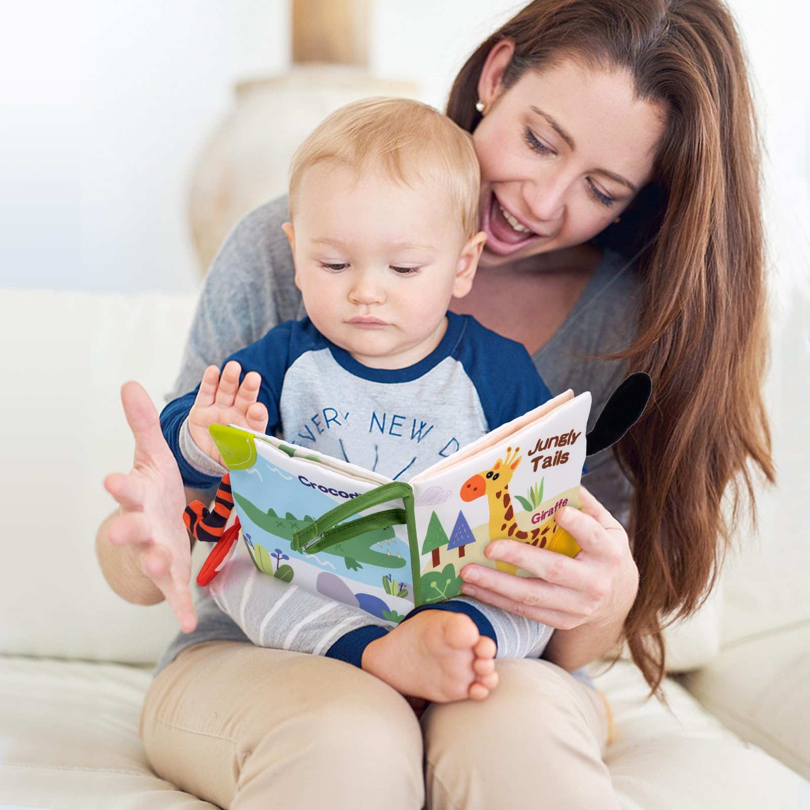 Love&Mini tummy-time play book supports sensory-rich floor time routines