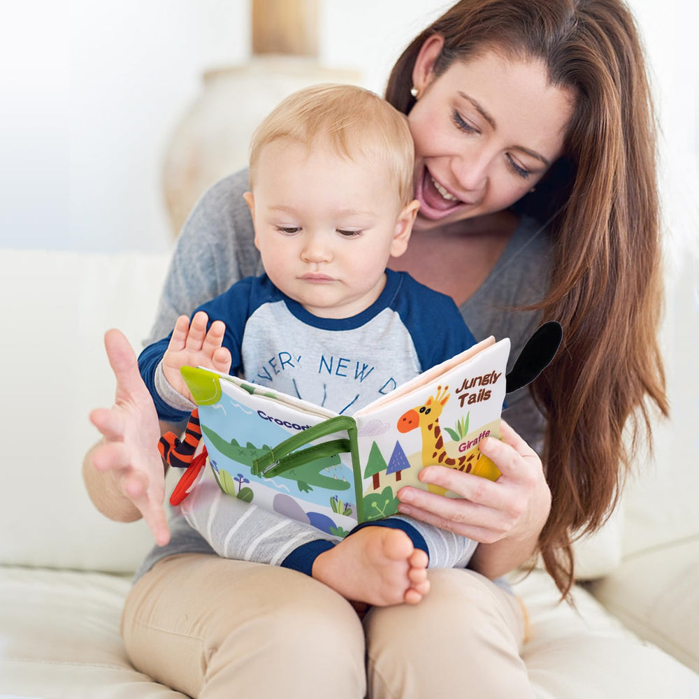 Love&Mini tummy-time play book supports sensory-rich floor time routines