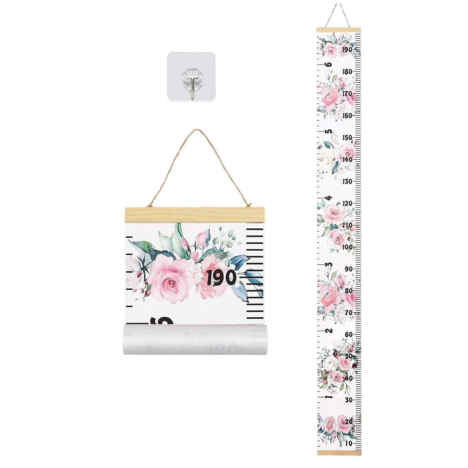 LoveNite growth chart flower frame enhances nursery decor while serving as a height tracker