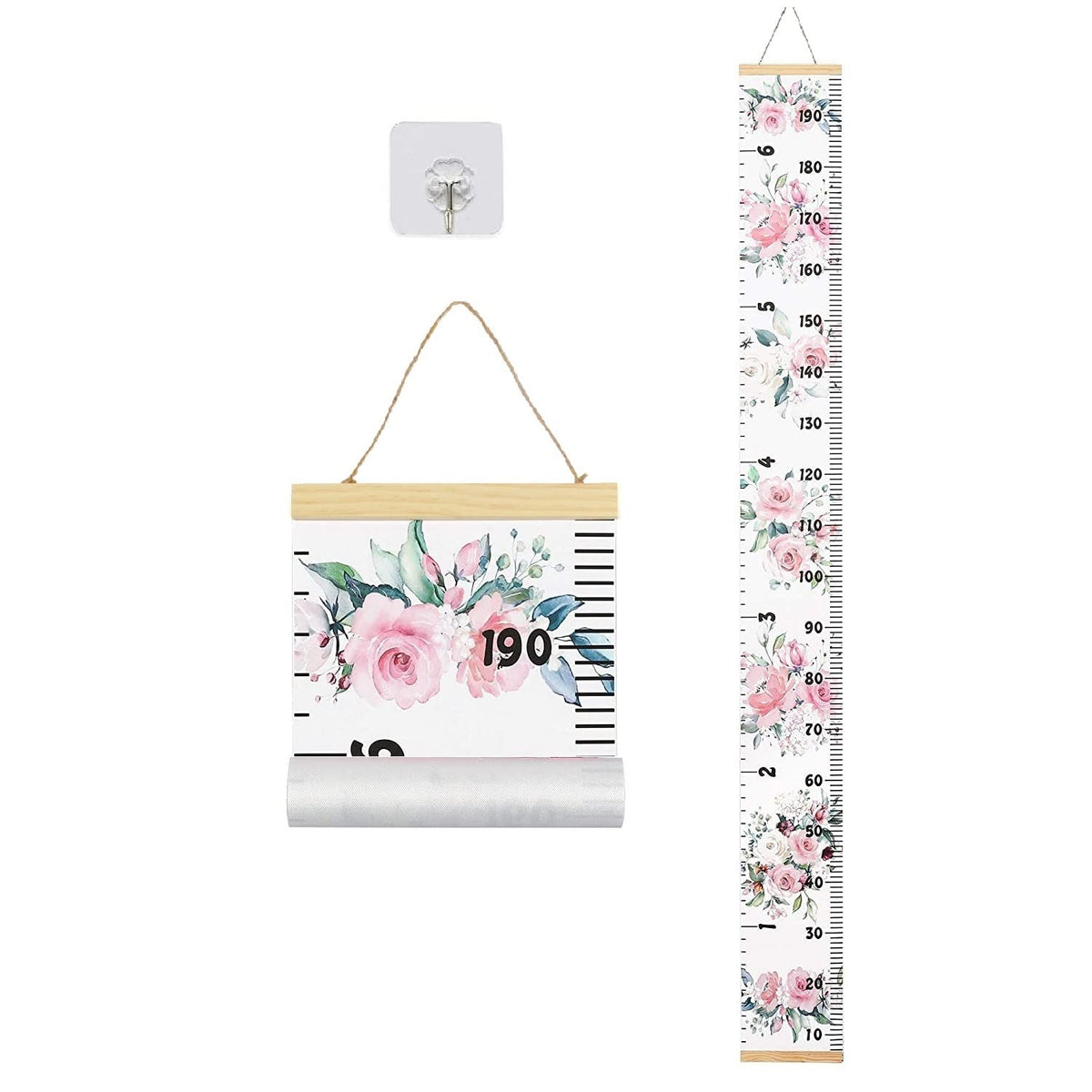 LoveNite growth chart flower frame enhances nursery decor while serving as a height tracker