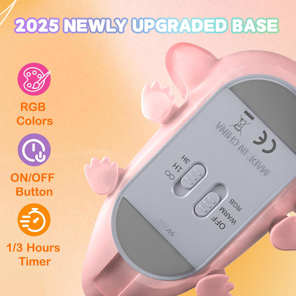 LOVERUIS axolotl night light remote control for convenient adjustments.