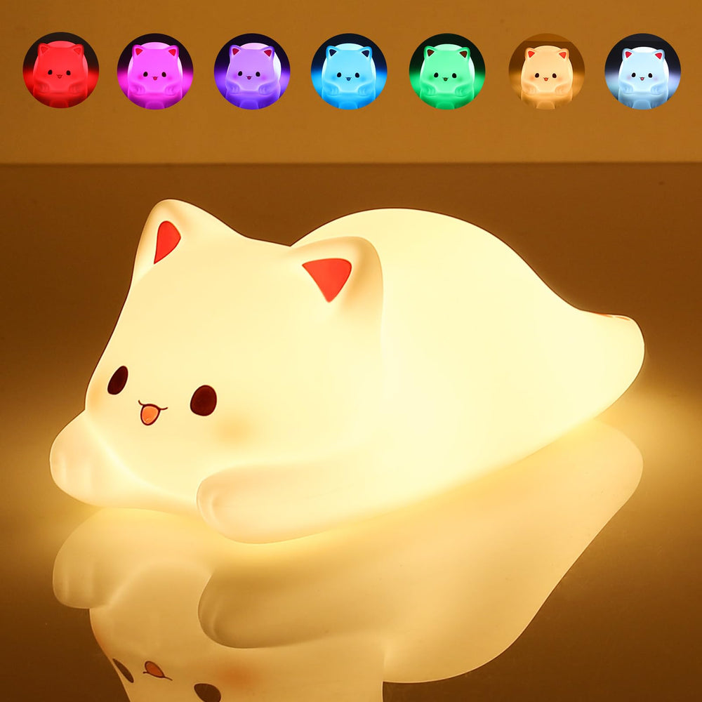 LOVERUIS Kiki cat night light arrives gift-ready for special occasions.