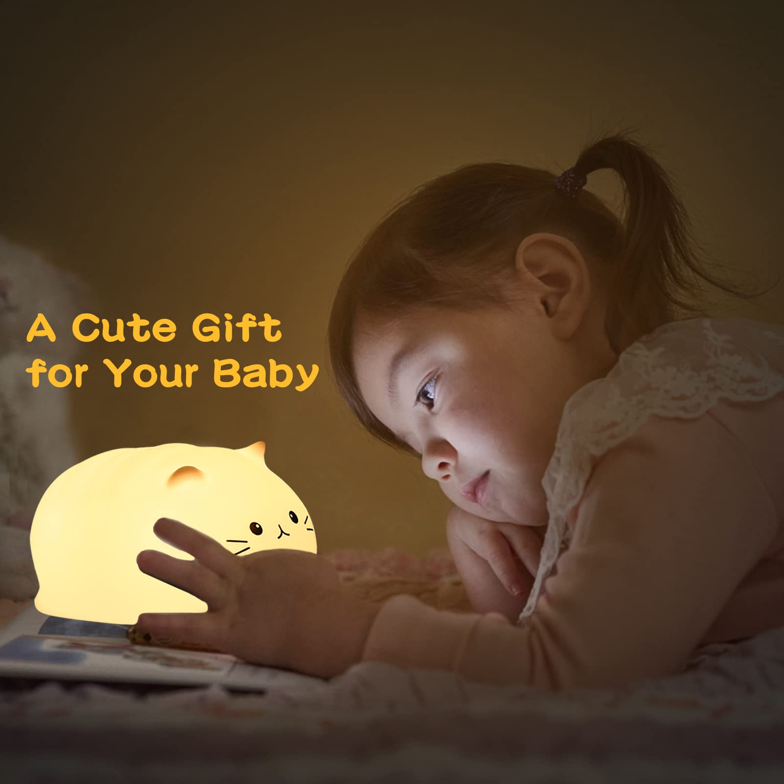 LOVERUIS Night Light auto-off timer saves energy