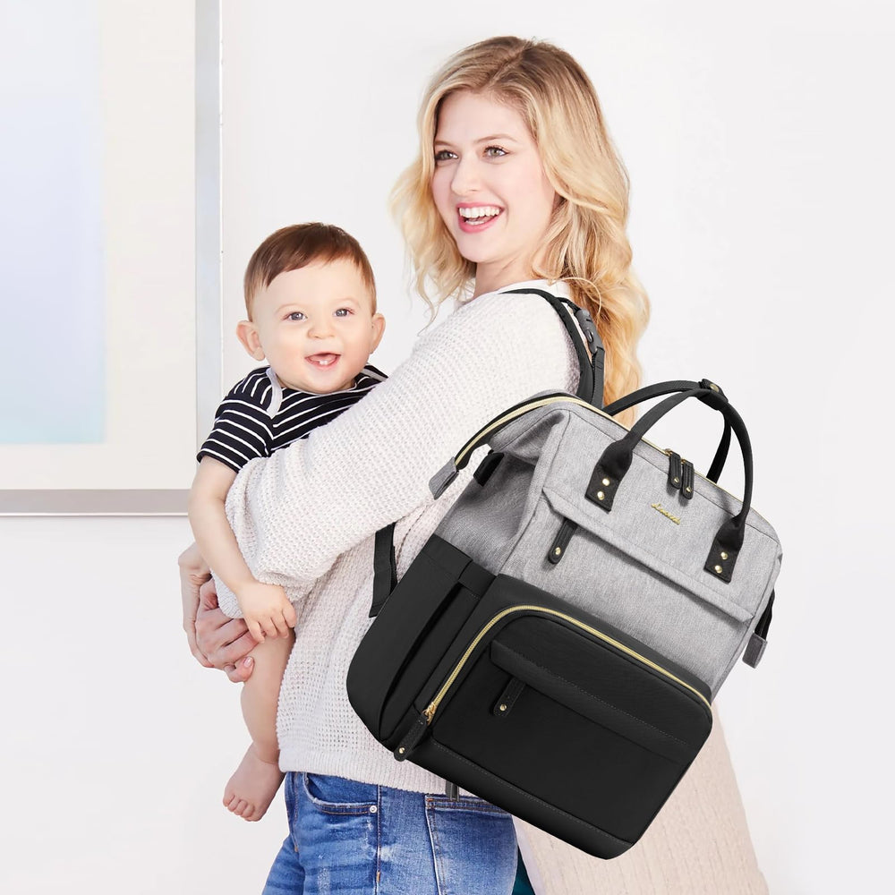 LOVEVOOK diaper bag backpack changing pad included for comfortable diaper changes.