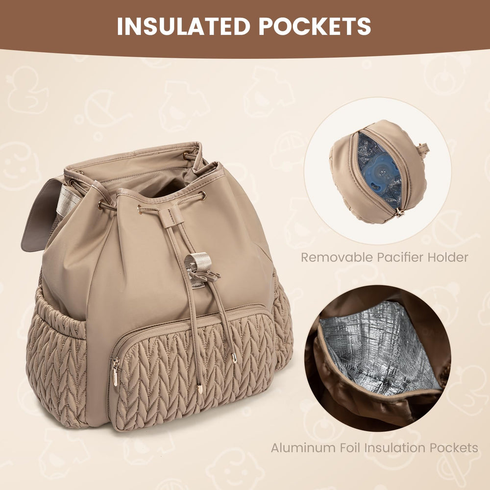 LOVEVOOK diaper bag changing pad ready for comfortable on‑the‑go changes