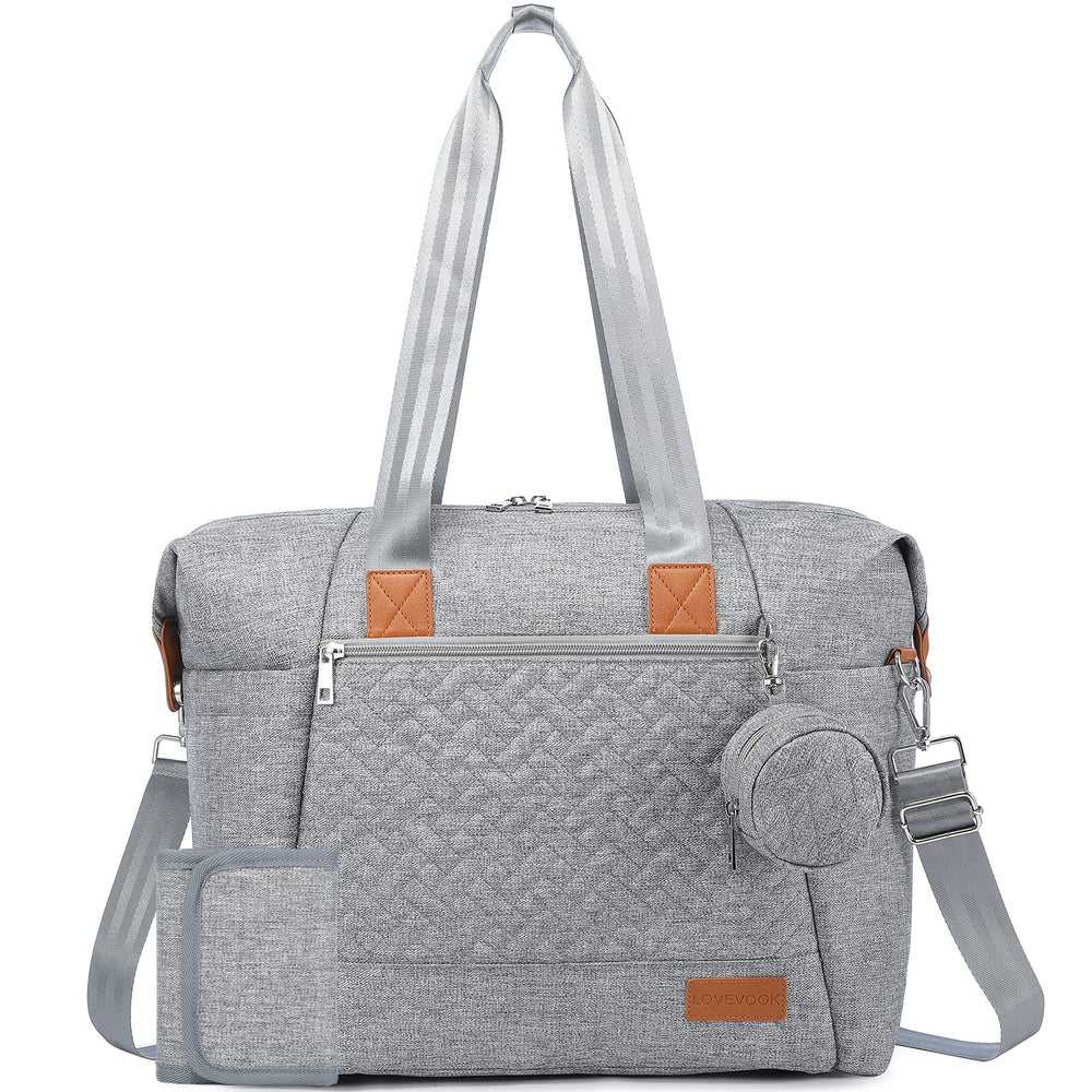LOVEVOOK Diaper Bag Tote - large capacity for on-the-go parents.