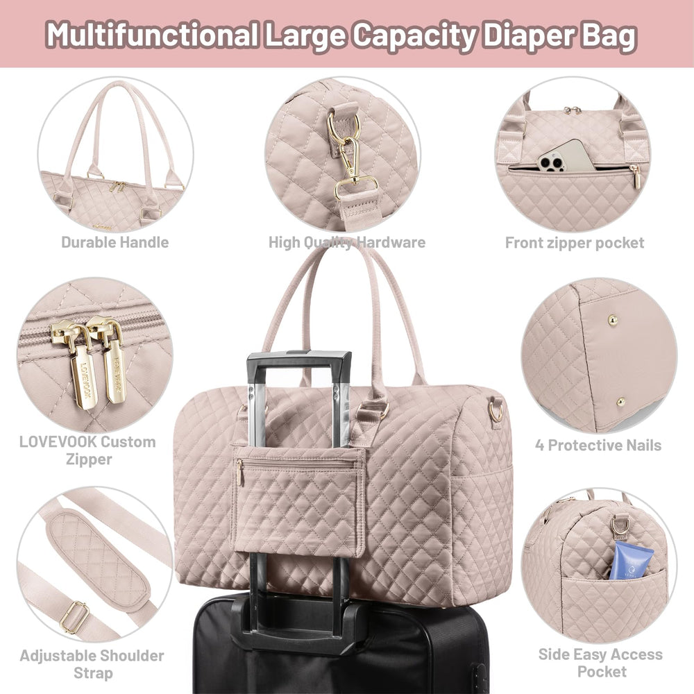 LOVEVOOK stroller strap hook keeps bag accessible hands-free