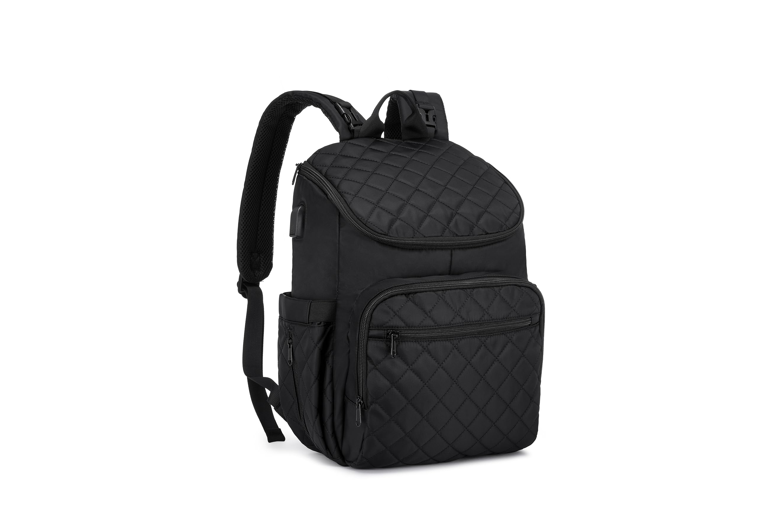LOVEVOOK diaper bag backpack shows portable changing pad for quick diaper changes anywhere