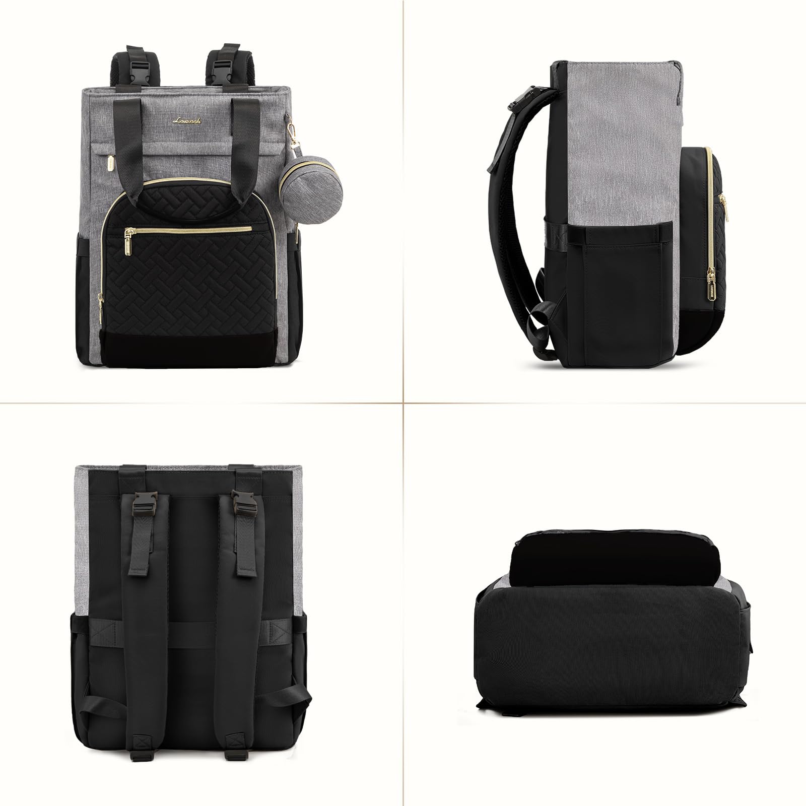 LOVEVOOK diaper bag is ideal for daily family use.