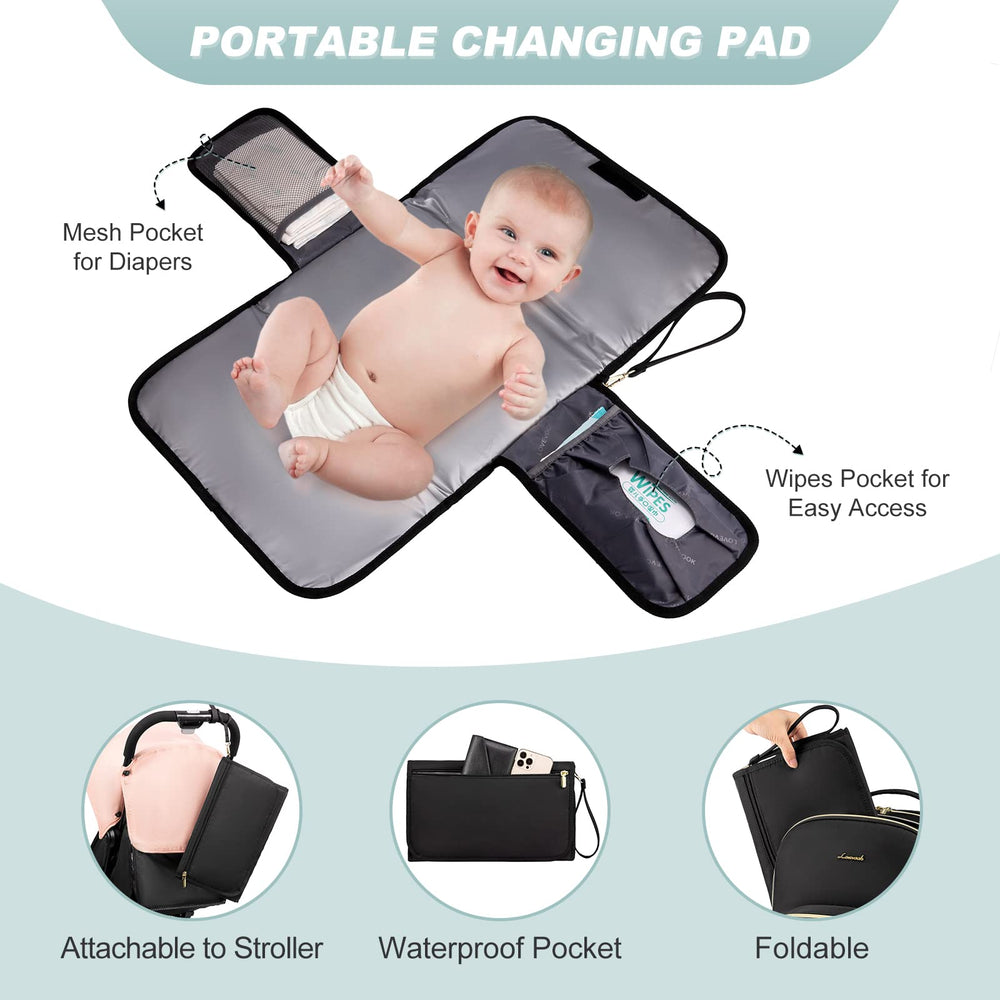 LOVEVOOK bag features a separate waterproof section for dirty items after outings