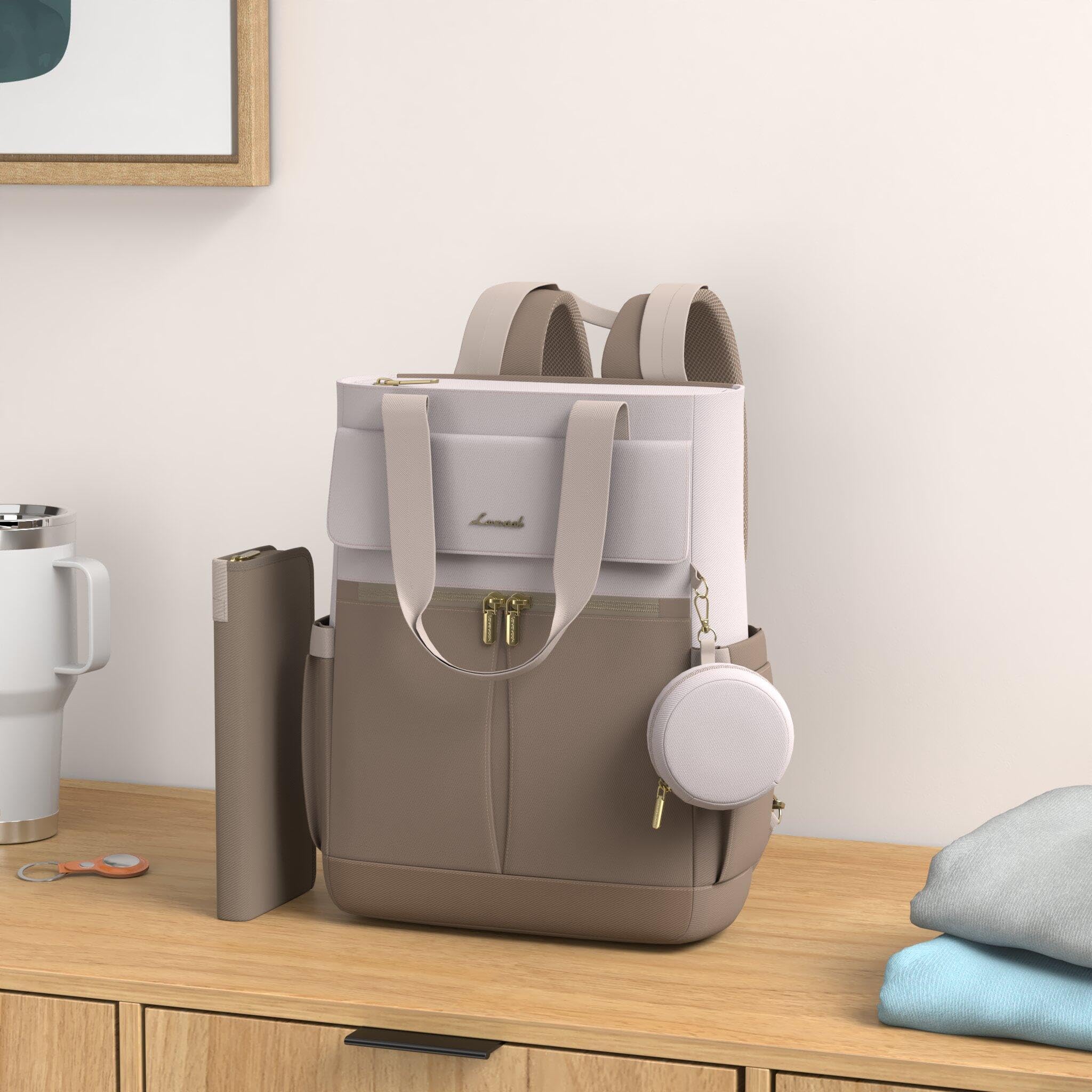LOVEVOOK diaper bag insulated bottle pocket keeping bottles warm or cool on the go