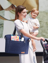 LOVEVOOK diaper bag tote insulated bottle pouches provide on-the-go feeds