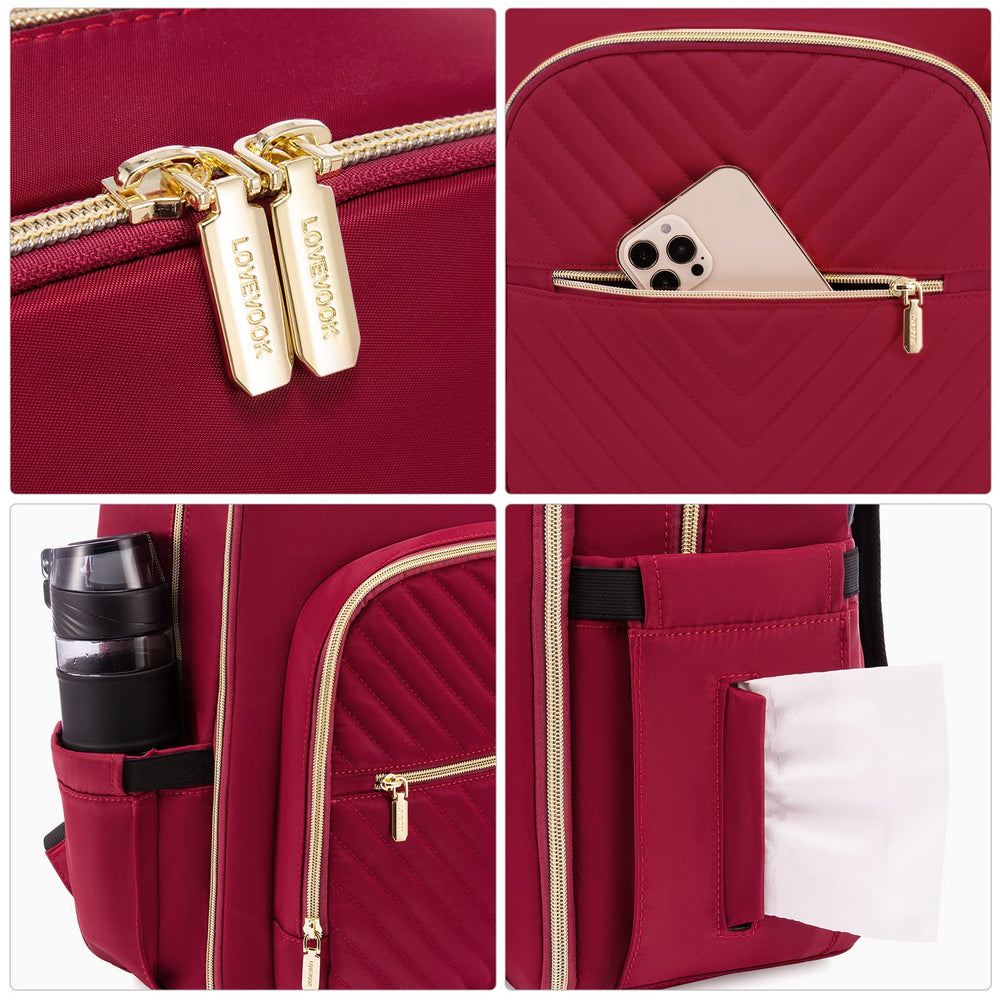 LOVEVOOK laptop-pocket versatile space for a work-ready bag alongside baby gear.