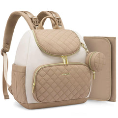 LOVEVOOK mini diaper bag backpack top opening enables quick access on the go