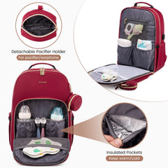 LOVEVOOK pacifier-holder compact storage keeps pacifiers accessible during outings.