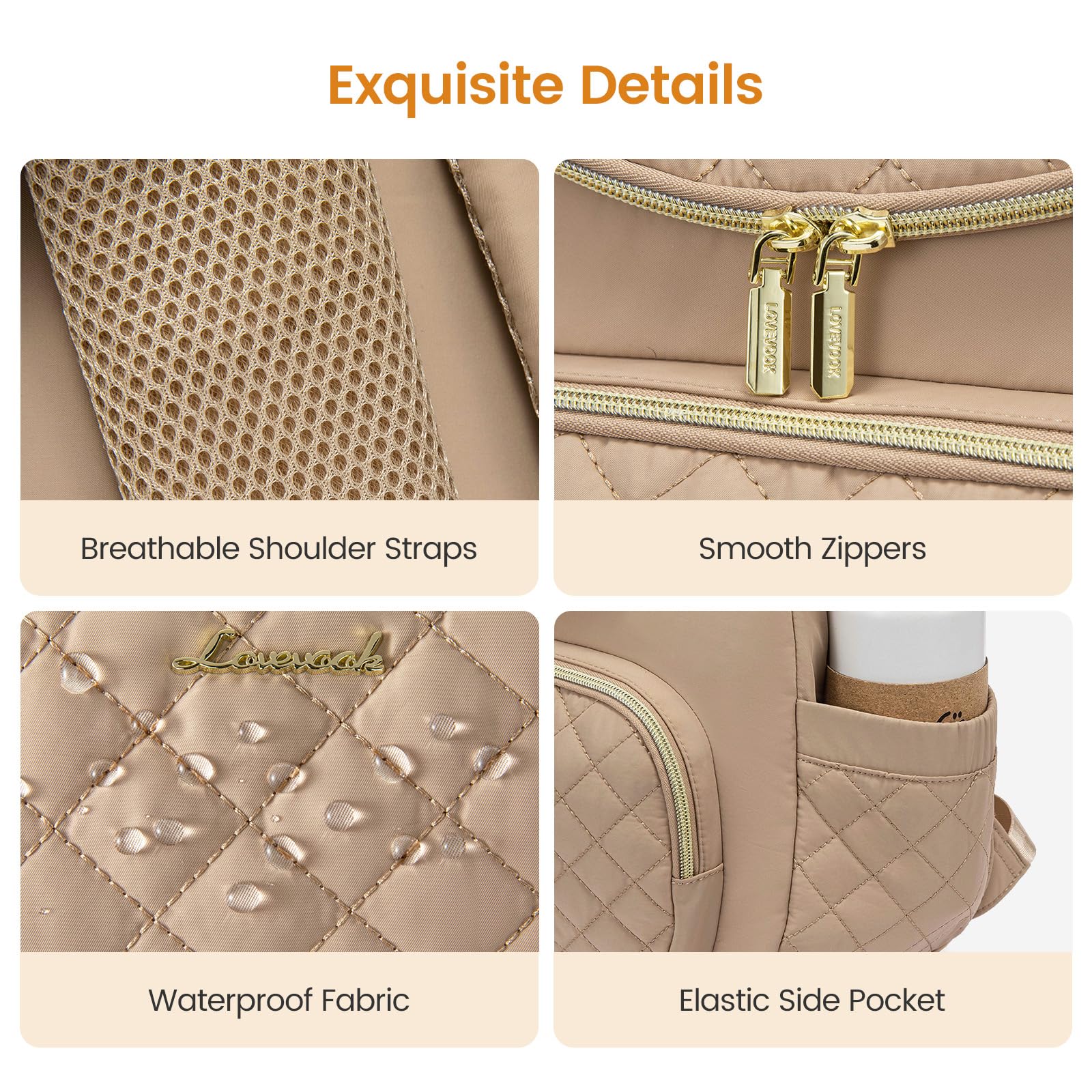 LOVEVOOK pacifier pouch keeps tiny items secure and accessible