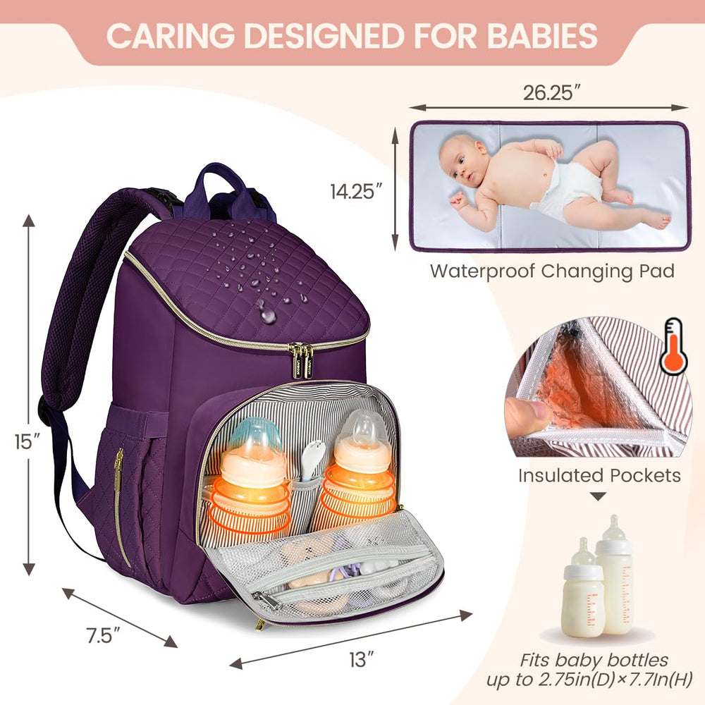 LOVEVOOK waterproof-changing-pad keeps spills clean and quick cleanups possible.