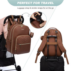 LOVEVOOK backpack with waterproof dirty clothes pocket for easy cleanup.