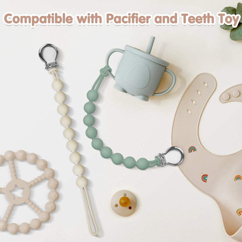 Loviomad pacifier clip fits MAM and many brands for versatile everyday use.