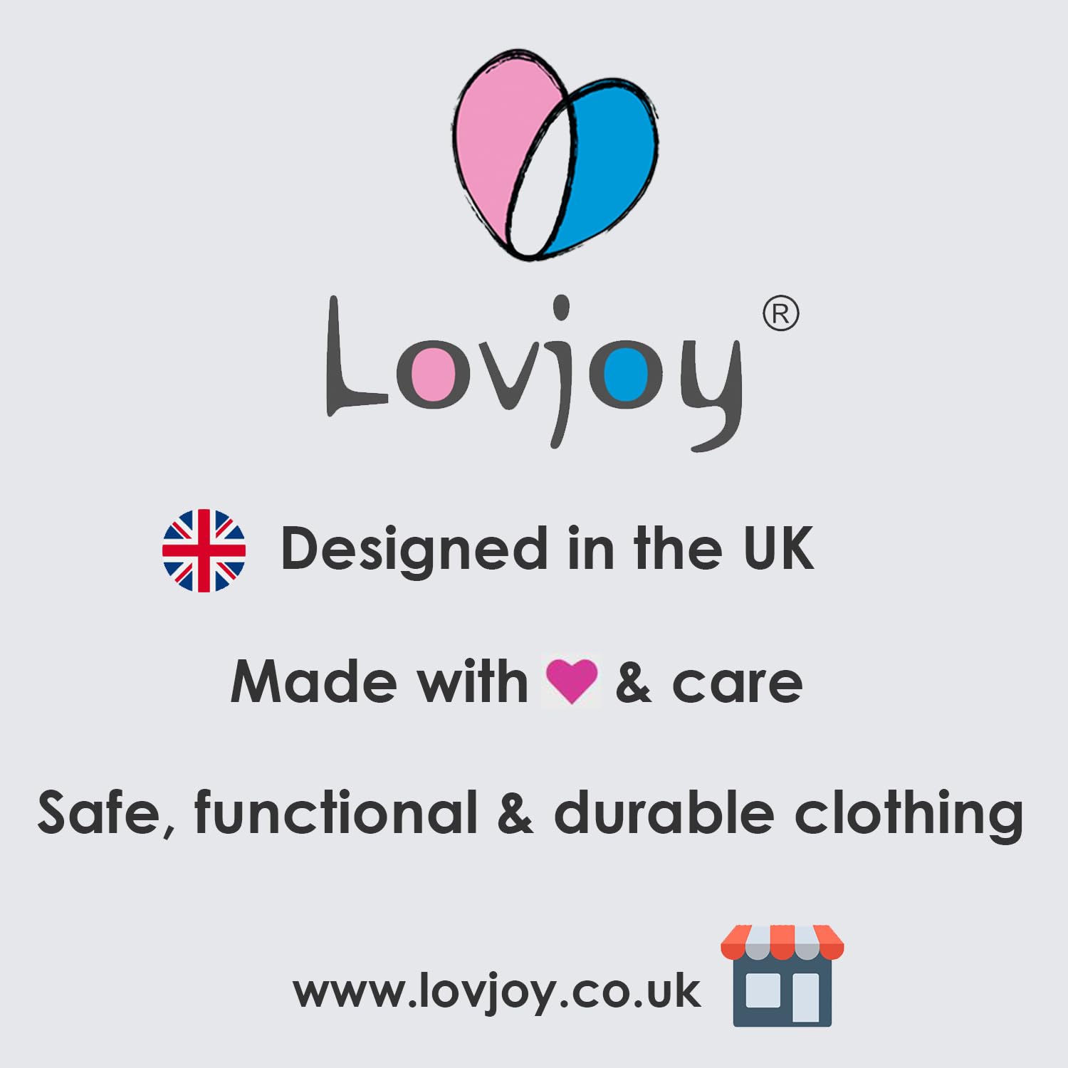 Lovjoy design combines practicality with a stylish bandana look