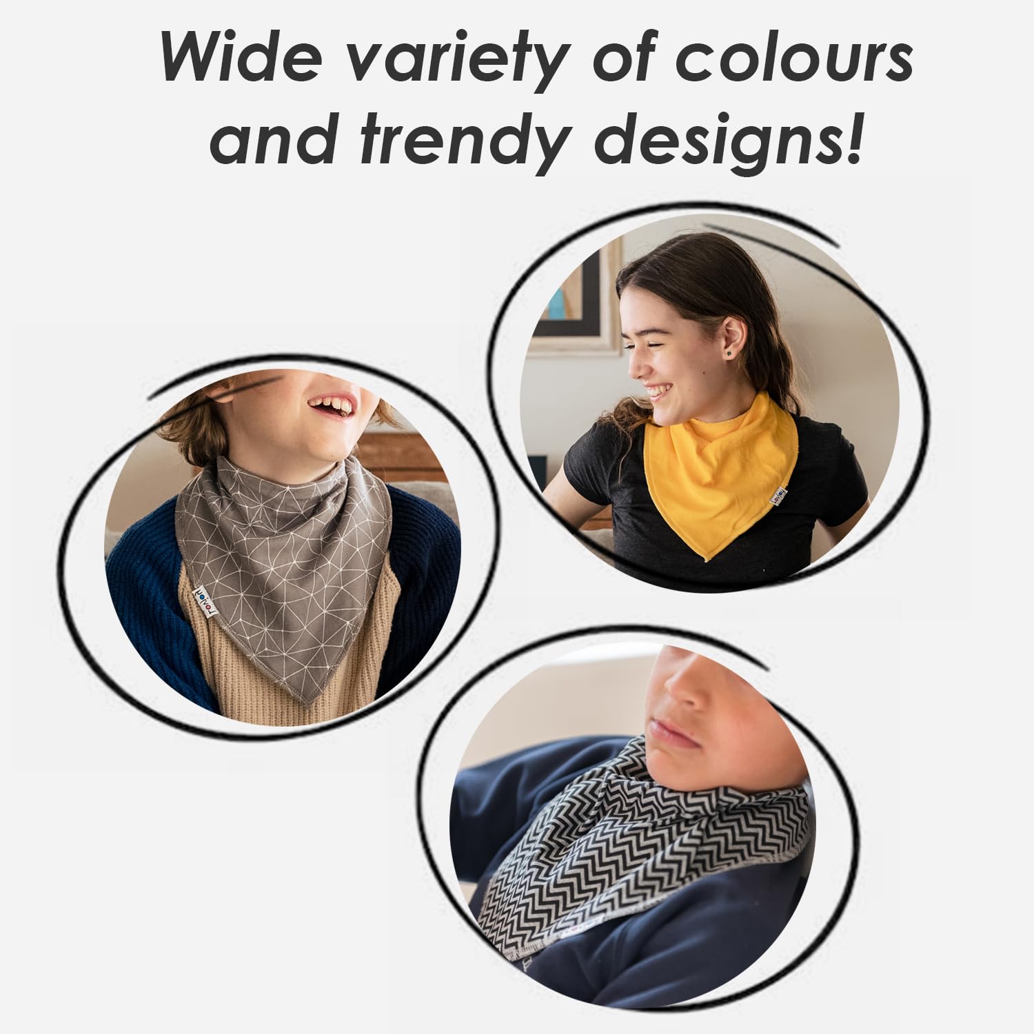 Lovjoy bibs are machine washable and quick to air-dry