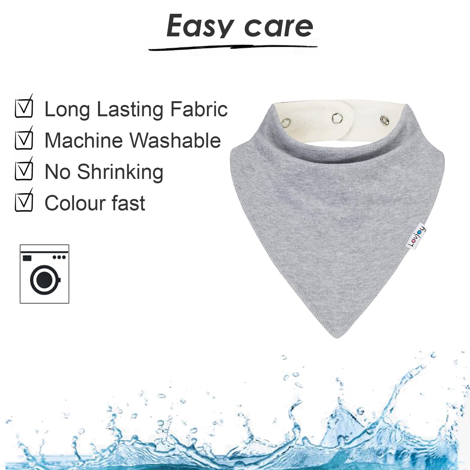 Lovjoy three-pack set shows convenient daily protection against messes
